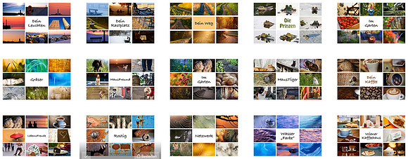 Stockfotos Fotocollagen
