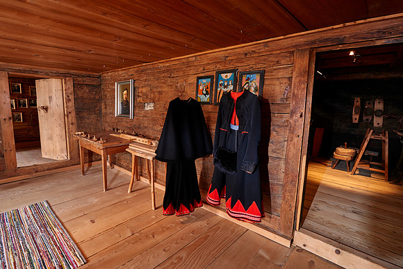 Unterrock und eine Glästmaschine aus Holz-170727-3886 2_brauchtum