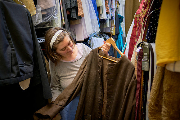 Kostüm-Werkstatt Wien, in der Garderobe